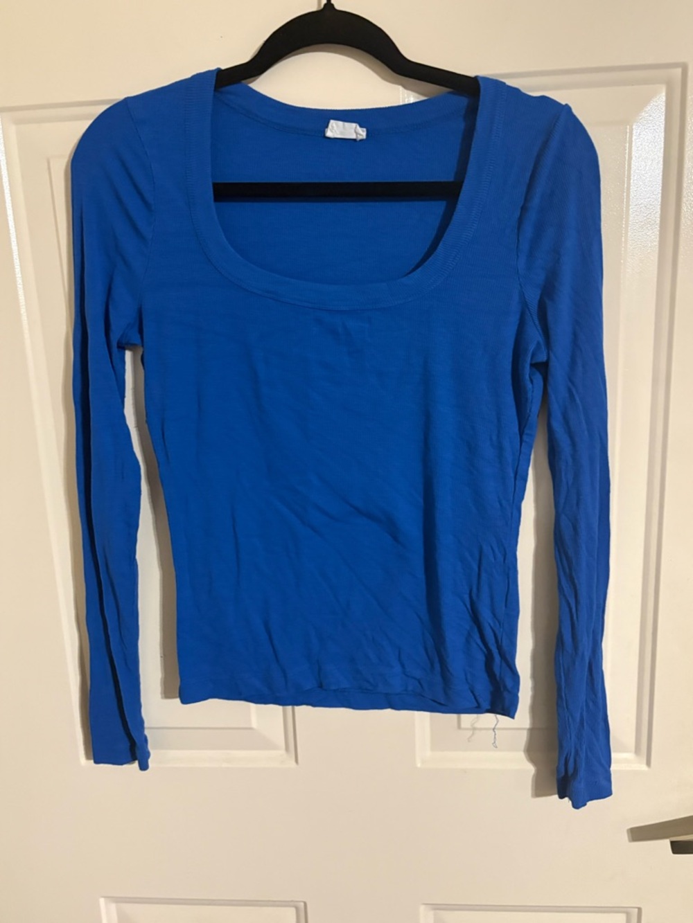 Cotton On Royal Blue Long Sleeve Scoop Neck Tee